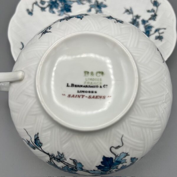 Tasse et sous tasse Bernardaud Limoges
