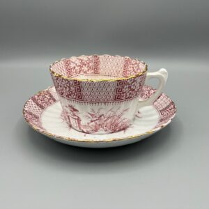 tasse à thé Lunéville modèle dentelle