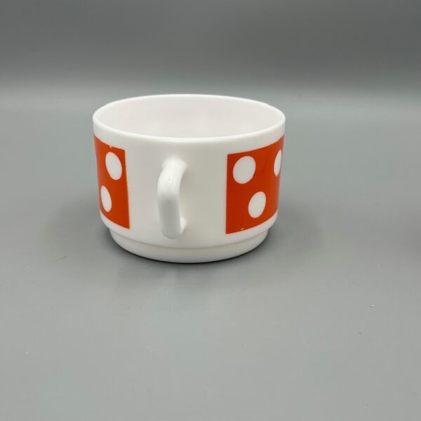 tasse à thé ou à chocolat arcopal polka