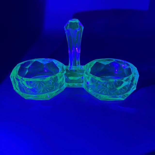 saliere ouraline bleue