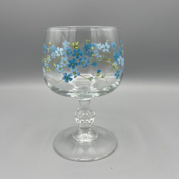 Verre à eau Myosotis ou Véronica