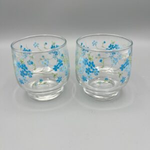 verre gobelet myosotis veronica