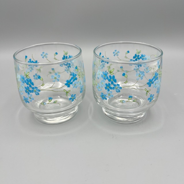 verre gobelet myosotis veronica