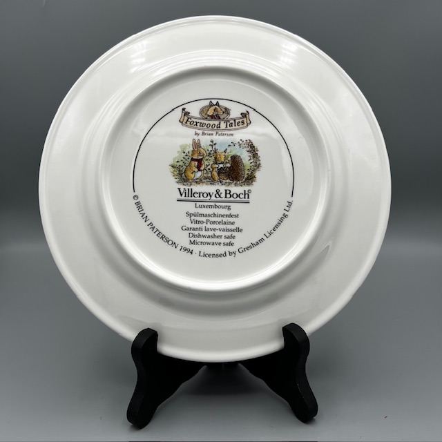 margueriteetsimone.com-Assiette Villeroy & Boch – Foxwood Tales – Brian Paterson