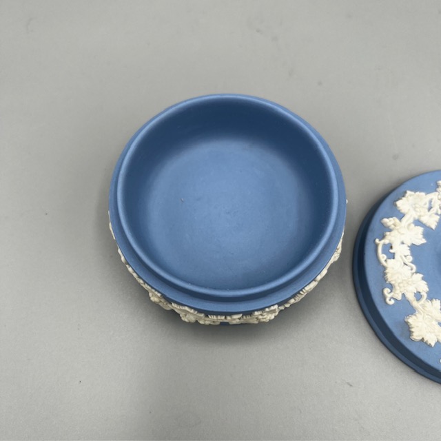 Boîte Wedgwood Jasperware Bleue