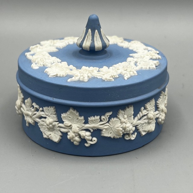 Boîte Wedgwood Jasperware Bleue