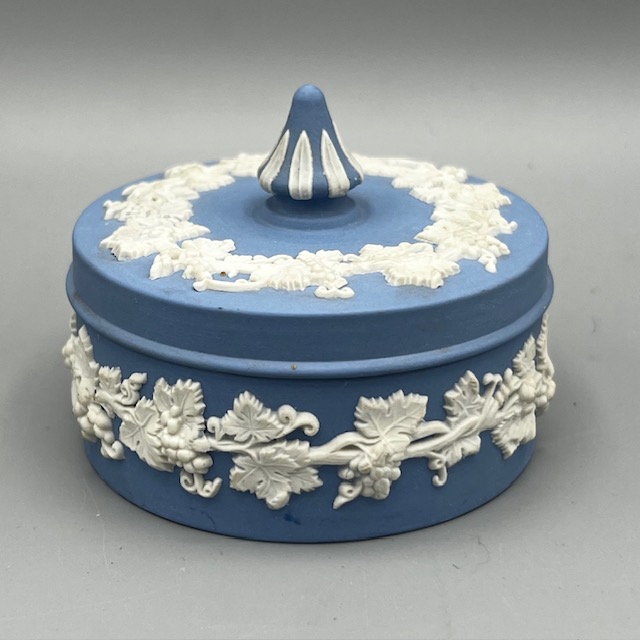 Boîte Wedgwood Jasperware Bleue