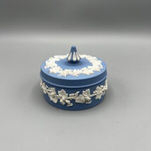 Boîte Wedgwood Jasperware Bleue
