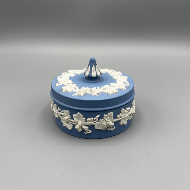 Boîte Wedgwood Jasperware Bleue