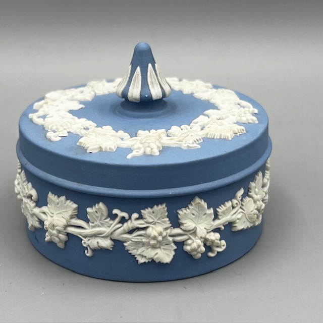 Boîte Wedgwood Jasperware Bleue